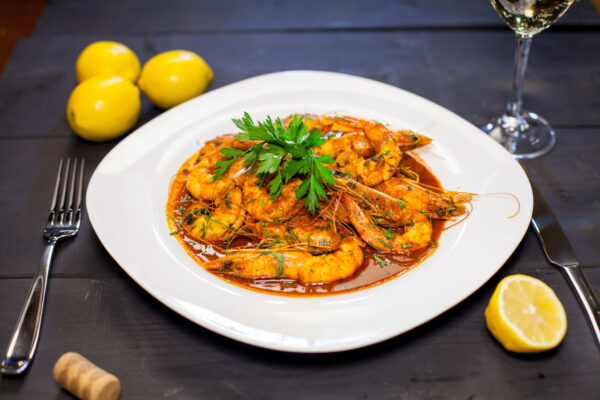 Shrimps A La Diablo